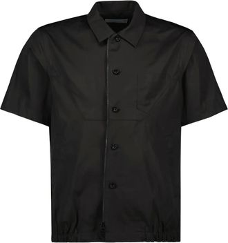 sacai Camicia in cotone - Nero