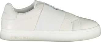 Calvin Klein Womens Lea Slip On Sneaker Fw0fw00328 - White - Size EU 41