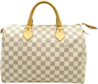 Louis Vuitton Pre-owned Speedy 30 Damier Azur Handbag - - Pre-owned - Donna - Beige - ONE SIZE
