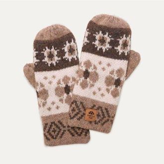 Turtle Fur Camilla Mittens in Natural at Nordstrom