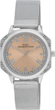 BCBGeneration Soho 3 Bracelet Watch in Silver at Nordstrom Rack