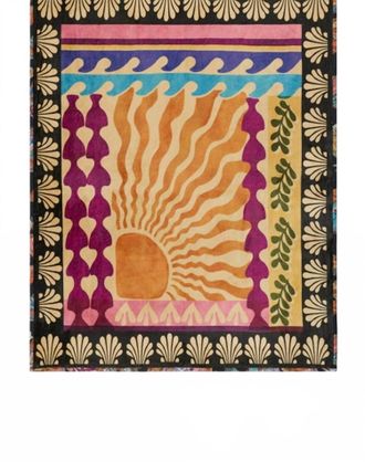 Johnny Was Womens Travel Blanket In Solstice Scarf