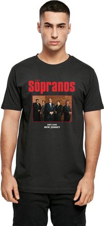 Mister Tee The Sopranos Mens T-Shirt Graphic Print Tee Multiple Designs XS-3XL, Black-the Sopranos Est. 1999, Large