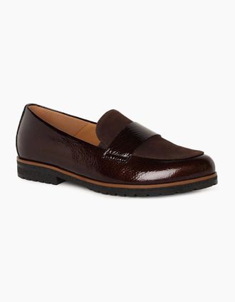 Gabor Womens Elder Womens Loafers - Brown - Size: 4.5