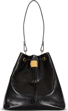 Balmain Pulse kalfsleren rugzak - Dames - Schoudertassen - Zwart - ONE Size - Leer - Tassen