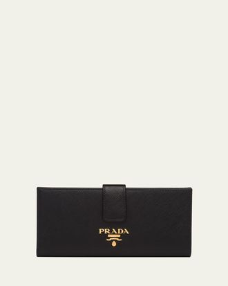 Prada Medium Bifold Leather Wallet