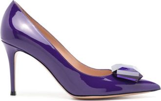 Gianvito Rossi Jaipur 85 Embellished Pumps, Brand Size 35 ( US Size 5 )