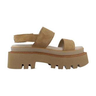 Yellow Plateau Sandalen - Dames - Schoenen - Bruin - Maat: 41 EU