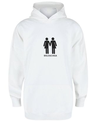 Balenciaga 2022 Pride Graphic Print Hoodie