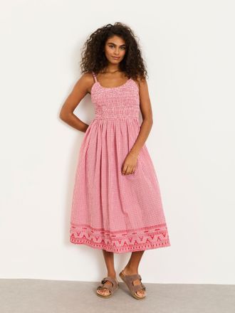 Fat Face FatFace Emmy Red Regular Midi Dresses