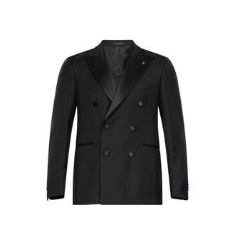Tagliatore Double-breasted Peak-lapel Suit