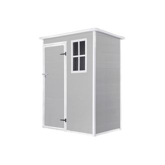 Wasabi Wasabi - Caseta De Resina Jard&iacute;n Unit 1.4 - Espesor 12mm Robusto - Suelo Incluido - Ventana - 152x91x194cm 1,37m2