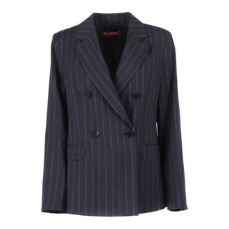 Max Mara Blazers, female, Blue, Size: XS Giacca Onagro