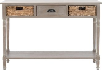 Safavieh Muebles de almacenaje de pinewood gris