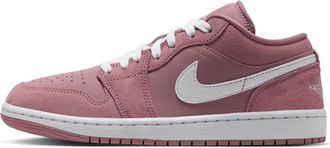 Nike Jordan Womens Air Jordan 1 Low Shoes in Pink | DC0774-610