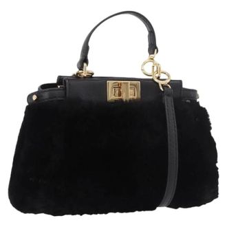 Fendi Borsa Vintage Pre-owned in Metallo - - Pre-owned - Donna - Nero - ONE SIZE