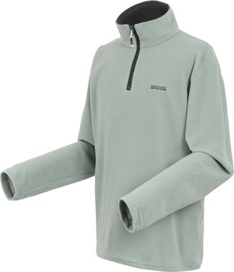 Renna Regatta Mens Thompson Fleece Quarter Zip Half Zip Classic Light Weight Quick Drying Fleece (UK, Alpha, L, Regular, Regular, Glacier)