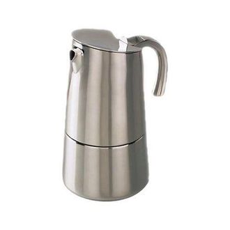 Bra Bra - Cafetera Bella Inoxidable 2 Tazas Para Todo Fuego