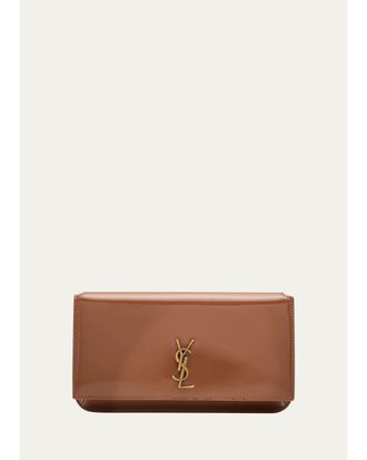 Saint Laurent YSL Patent Leather Phone Holder