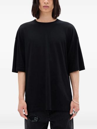 Ann Demeulemeester cotton t-shirt - men - Cotton - S - Black