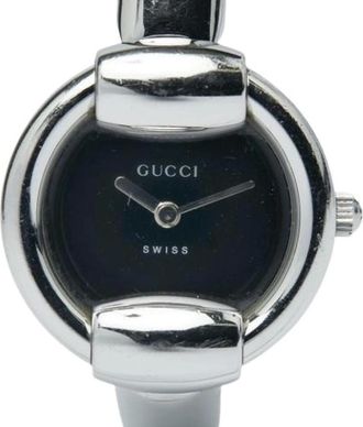Gucci Pre-owned Watches, female, Black, Size: ONE SIZE Pre-owned Vintage Watch
