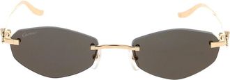 Cartier Zonnebril - unisex - Accessoires - Geel - Maat: ONE Size