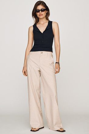 Sanctuary Eloise Mid-Rise Wide-Leg Pants