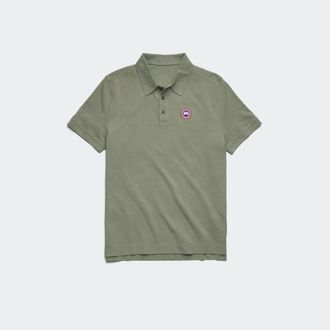 Canada Goose Beckley Polo (Men, Sagebrush, XXL)