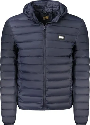 Cavalli Blu Polyester Heren Lichtjas