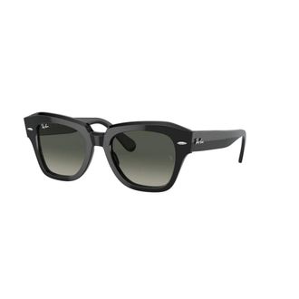 Ray-Ban Authentieke State Street bril- premium kwaliteit! - unisex - Zonnebrillen - Zwart - 49 MM - Accessoires