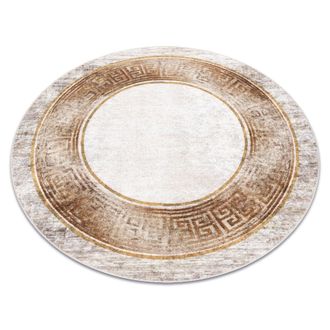 RugsX RugsX Miro Rug in Beige | Size: 200 cm diameter