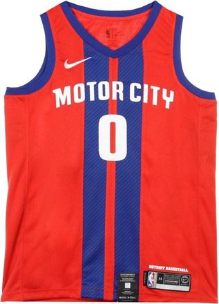 Nike Basketball Swingman Jersey City Edition - Heren - Fitness - Rood - L - Polyester - Fitness