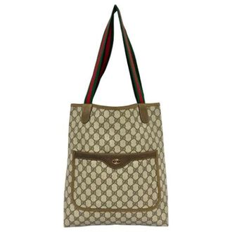 Gucci Bolso Tote Pre-owned Vintage - Pre-owned - Mujer - Beige - ONE SIZE