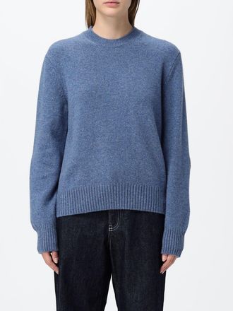Bottega Veneta Maglia girocollo in misto cashmere con bordi a costine