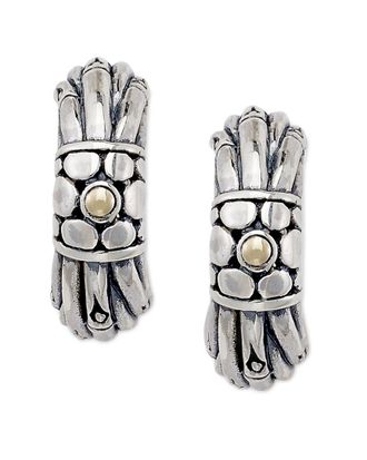 Samuel B. Silver Bamboo Earrings