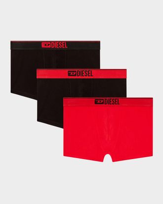 Diesel Men & apos;s UMBX-Damien 3-Pack Boxer Briefs