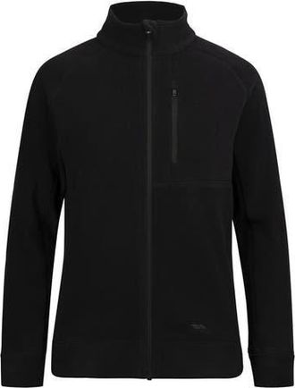 Trespass Script At200 Fleece Jacket in Black at Nordstrom, Size Xxx-Large