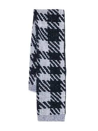 Dries Van Noten Magenta 2726 M. K. Scarf White