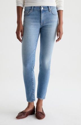 AG - Adriano Goldschmied Prima Low Rise Ankle Cigarette Jeans in Solera at Nordstrom, Size 23