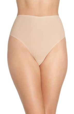 Chantelle Soft Stretch Seamless Retro Thong in Ultra Nude at Nordstrom