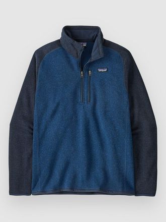 Patagonia Better 1/4 Sweatjacke blau