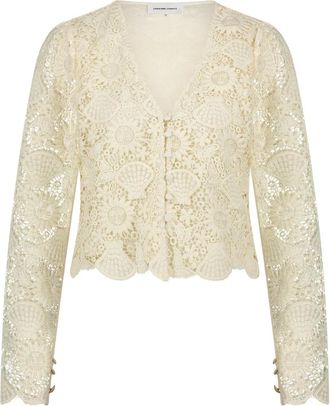 Fabienne Chapot Mujer, Blusas y Camisas, Beige, Talla: XL