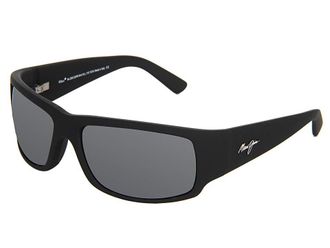 Maui Jim World Cup Sport Sunglasses Matte Black Rubber/Neutral Grey