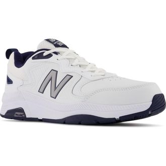 New Balance MX 857 v3 Training Shoe in White/Navy at Nordstrom, Size 8.5