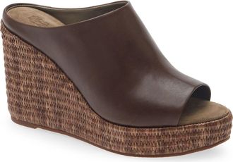 Brunello Cucinelli Espadrille Wedge Sandal in Chocolate at Nordstrom, Size 8.5Us