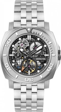 Invicta IN-69467 Mens Sea Hunter Watch - Silver - One Size