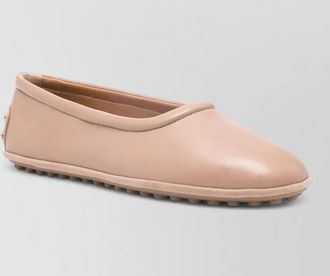 Tod's leather ballerina shoes