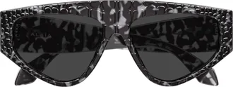 Alaia Bold Oversized Cat-Eye Sunglasses