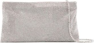 Benedetta Bruzziches small James clutch bag - Silver
