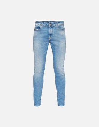 Diesel Mens 1979 Sleenker Skinny Fit Light Wash Blue Jeans